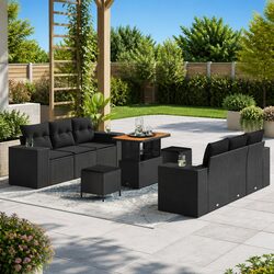 Create Your Perfect Outdoor Space with a 9 Piece Sofa Set