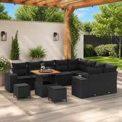 Your Outdoor Haven: 12-Piece Garden Sofa Set Awaits