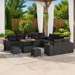 Create Your Perfect Outdoor Setup with 13 pcs Sofa Set