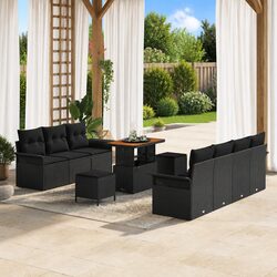 Your New 10-Piece Garden Sofa Set Awaits You