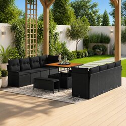 Friendly Outdoor Sofa Set - 11 Modular Pieces
