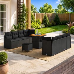 11-Piece Garden Sofa Set for Your Outdoor Comfort