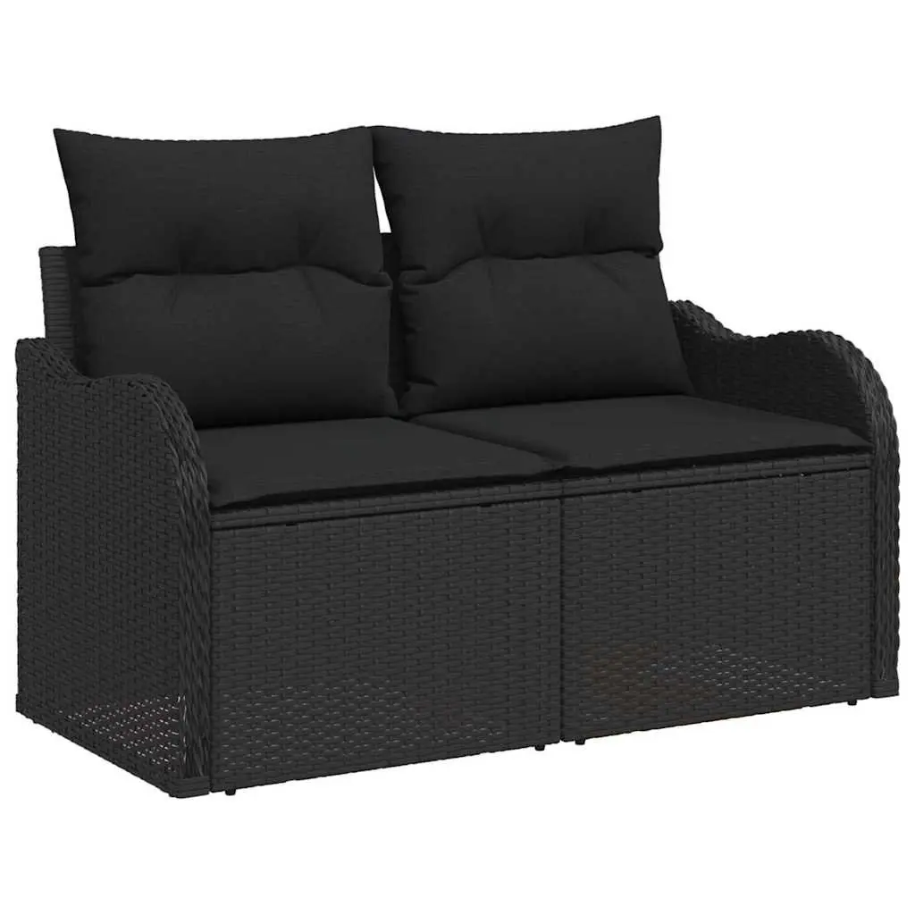 Outdoor Garden Sofa Set Modular Poly Rattan 9 Piece