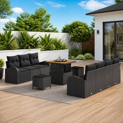 Your New Favorite Outdoor Sofa Set - 10 Pieces