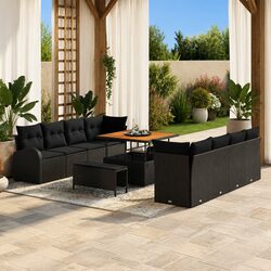 Get Comfortable with This 11-Piece Garden Sofa Set