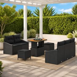 Create Your Cozy Outdoor Oasis with 8-Piece Set