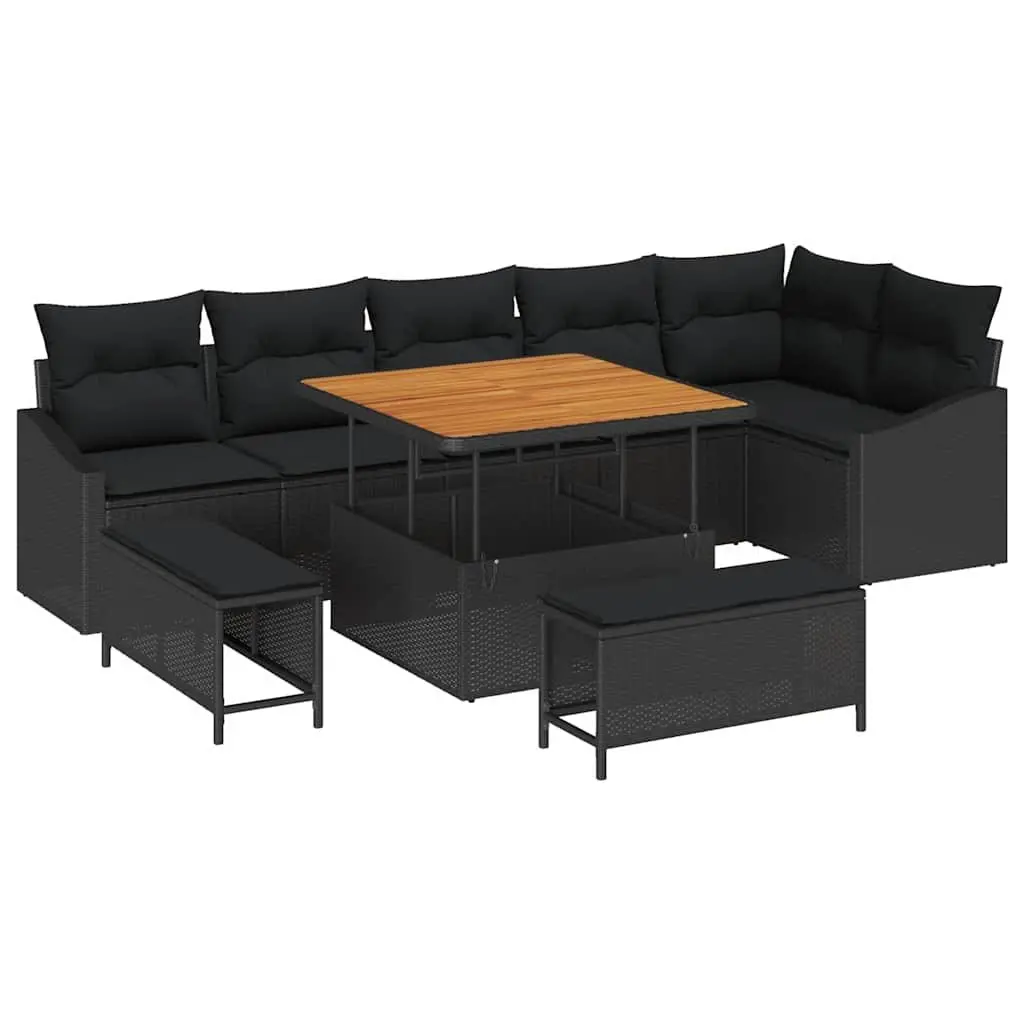 9-Piece Garden Sofa Set