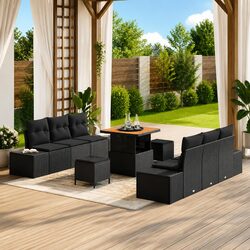 Your Outdoor Space Needs This 9-Piece Sofa Set