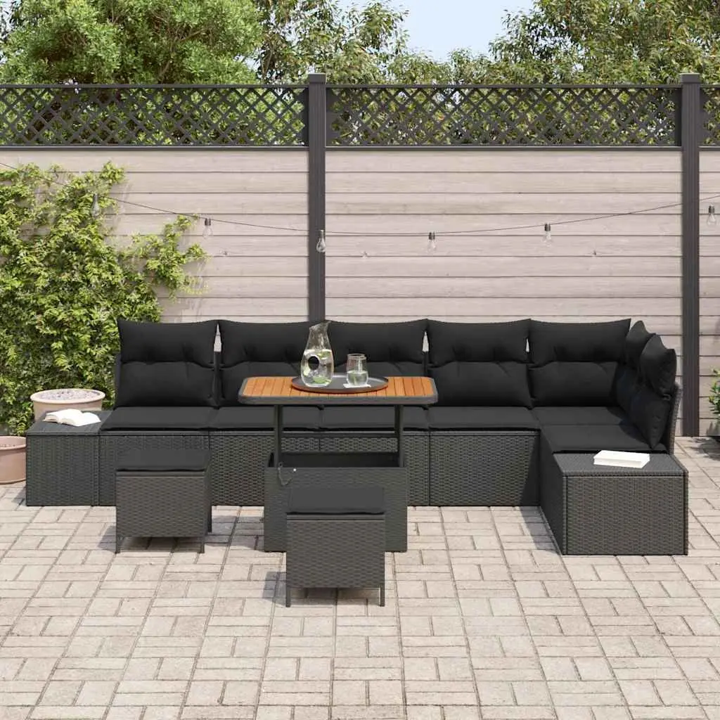 9-Piece Garden Sofa Set for Relaxation