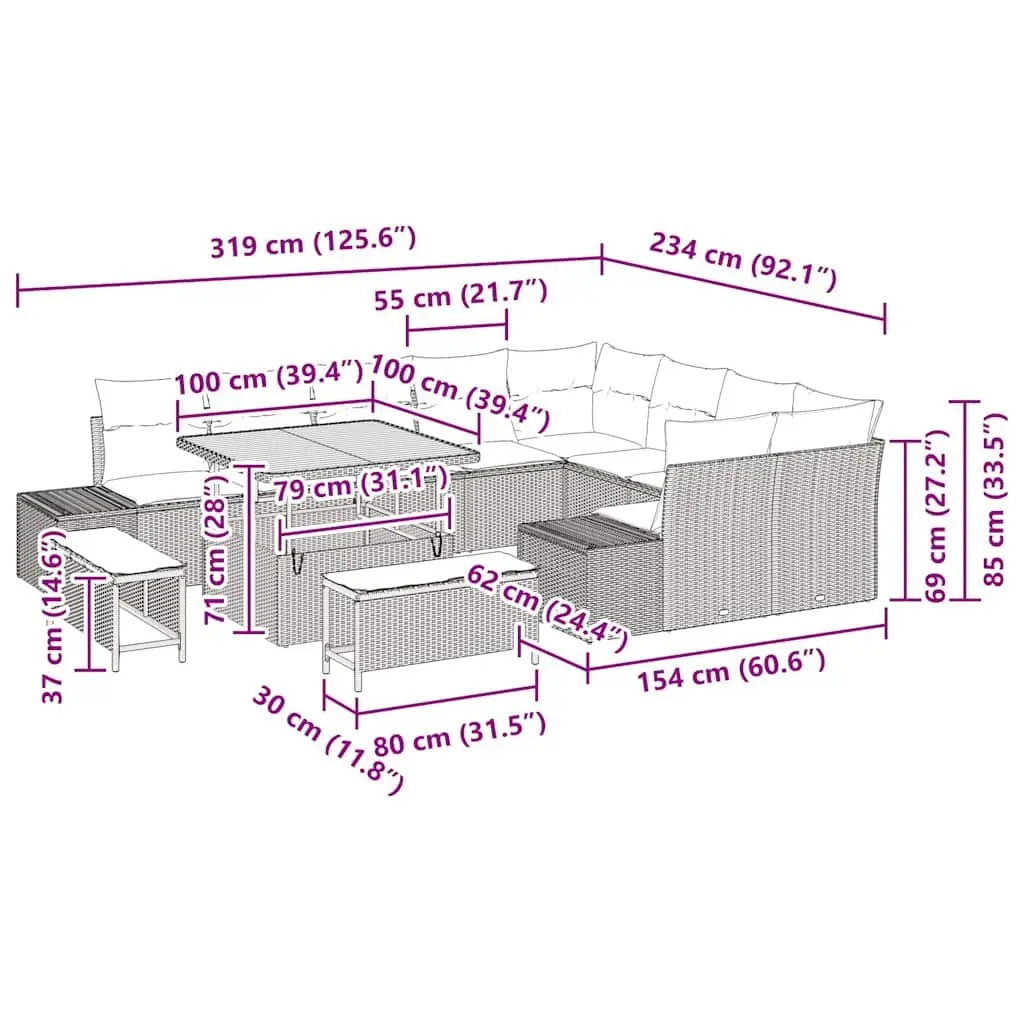 Outdoor Sofa Set