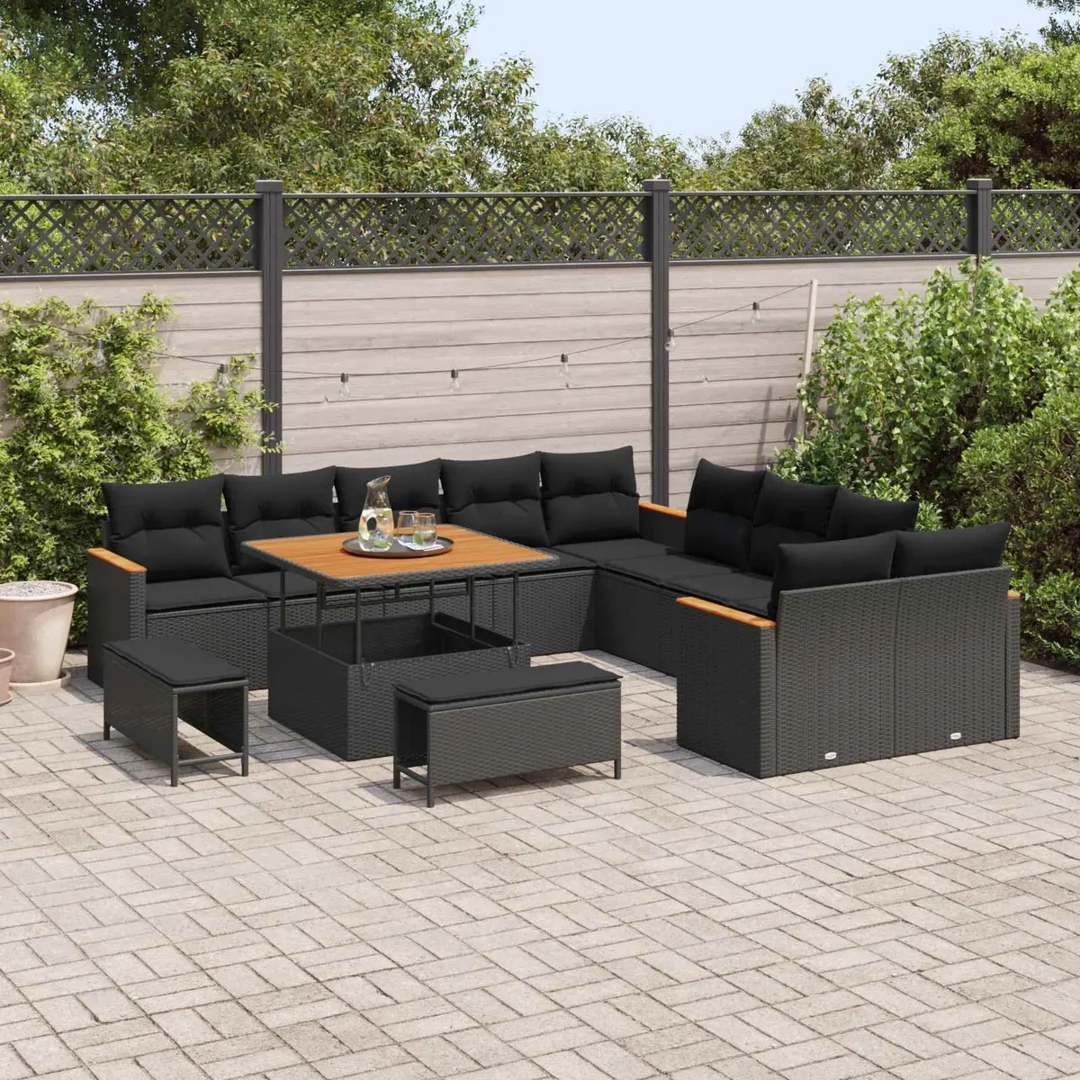 13-Piece Outdoor Sofa Set