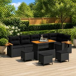 Friendly 10-Piece Modular Garden Sofa Set - Comfortable & Stylish