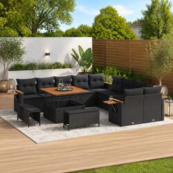 Create Your Perfect Outdoor Lounge with 13-Piece Sofa Set