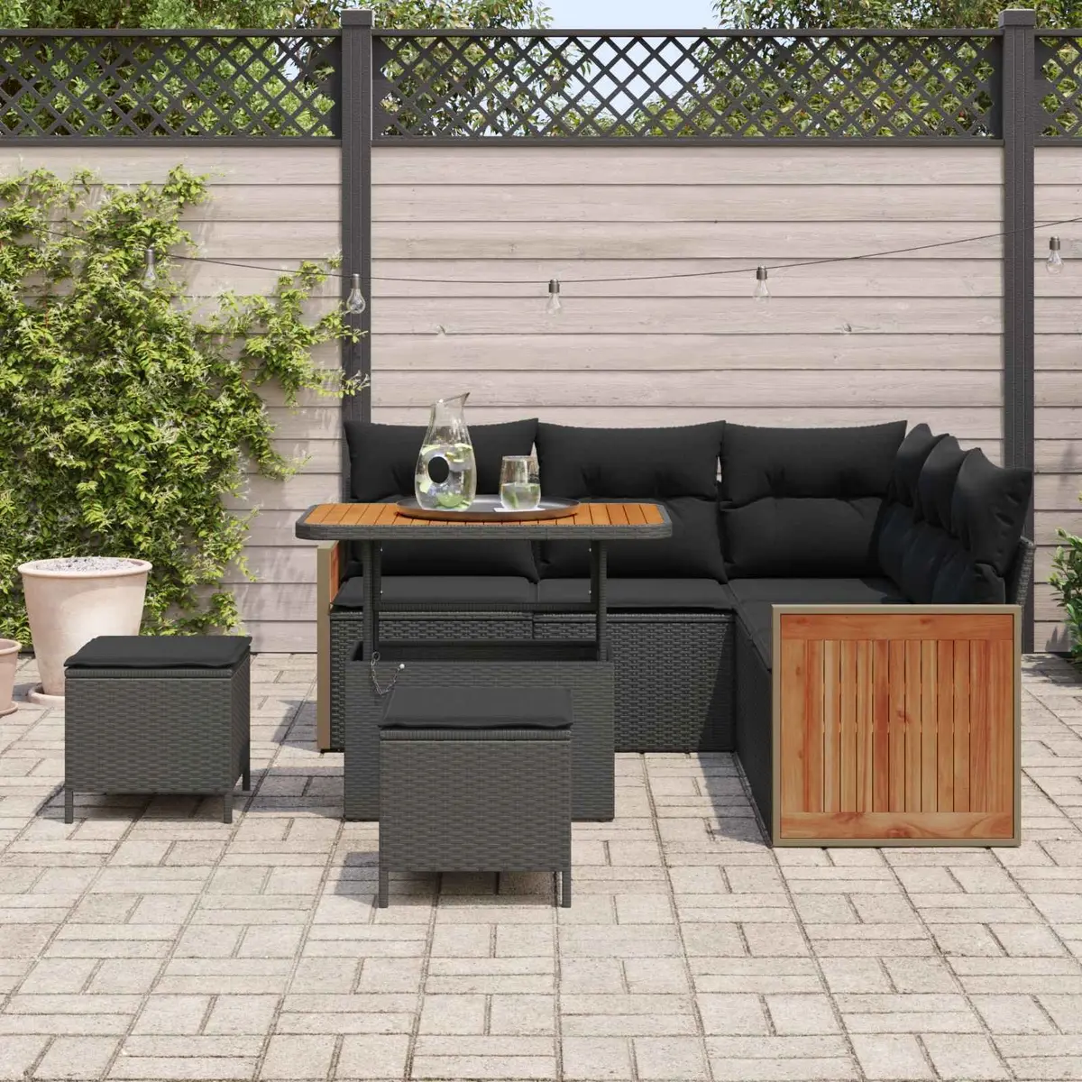 8-Piece Garden Sofa Set