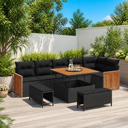 Your Perfect 9-Piece Garden Sofa Set Awaits