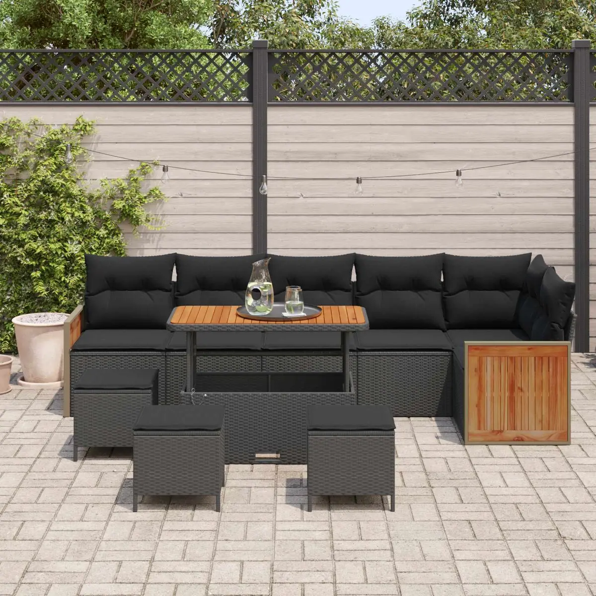 Outdoor Sofa Set for Relaxation and Fun