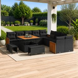 Your Outdoor Oasis Awaits with This 13-Piece Sofa Set