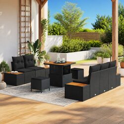 Enjoy Outdoor Relaxation with This 8-Piece Sofa Set