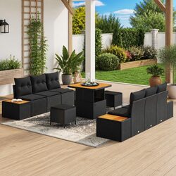 Your Perfect 9-Pc Garden Sofa Set Awaits