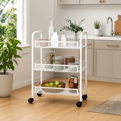 Create Your Ideal Space with Our 3-Tier Kitchen Trolley