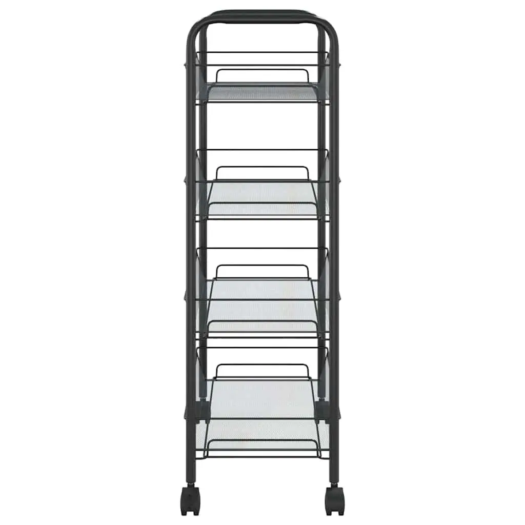 4-Tier Kitchen Trolley for Easy Organization