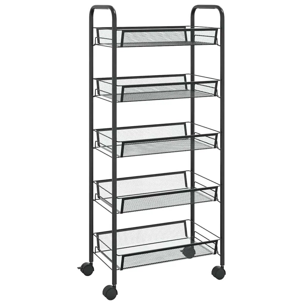 5-Tier Kitchen Trolley for Storage Needs