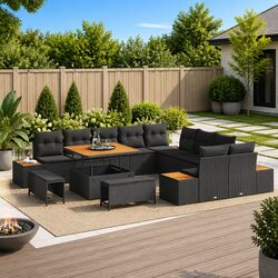 Make Outdoor Living Easy with This 13-Piece Sofa Set