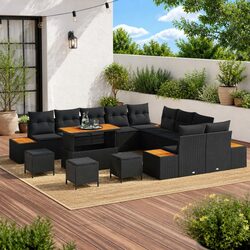 Your Perfect Outdoor Sofa Set: 14-Piece Comfort