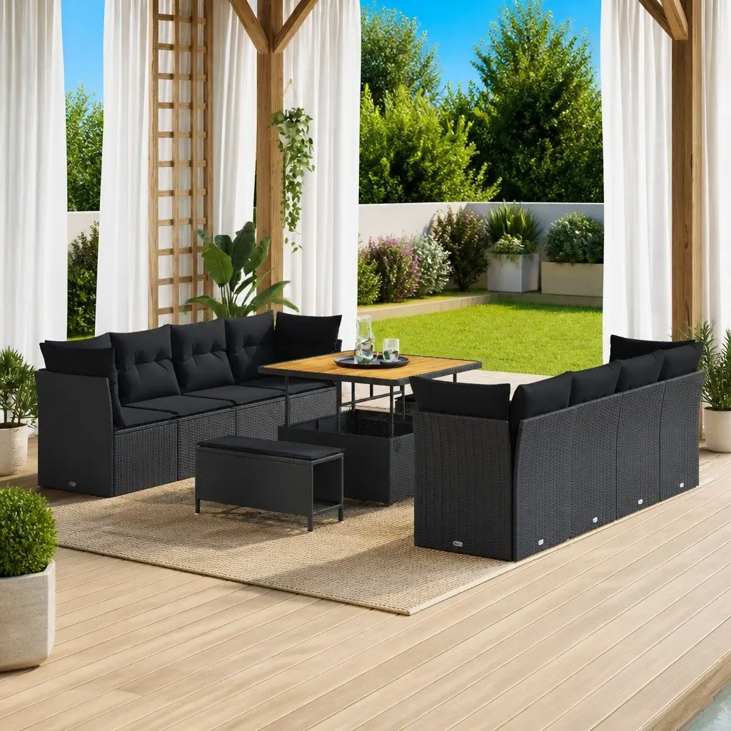 11-Piece Outdoor Sofa Set