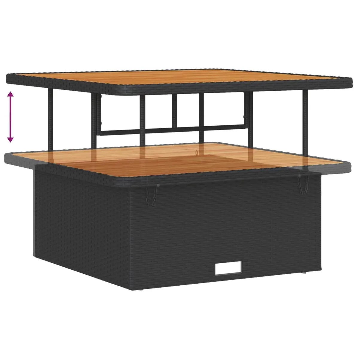 Modular Garden Sofa Set Outdoor Seating Sectional with Storage Cushions 12 Piece