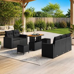 Create Your Ideal Outdoor Space with an 8-Piece Sofa Set