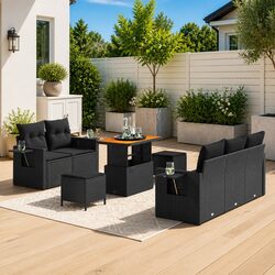 Your New 10-Piece Modular Garden Sofa Set Awaits