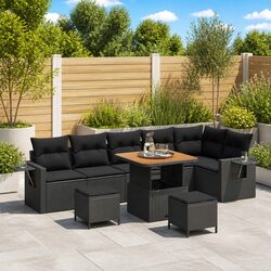 Enjoy Your Outdoors with This 11-Piece Modular Sofa Set