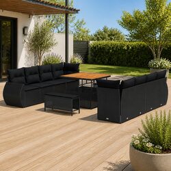 Your New 11-Piece Garden Sofa Set Awaits
