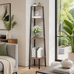 Your New 4-Tier Corner Shelf for Stylish Storage