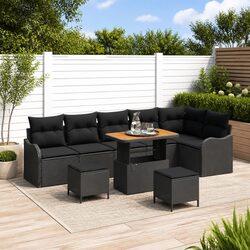 Friendly 9 Piece Modular Sofa Set for Your Outdoor Space