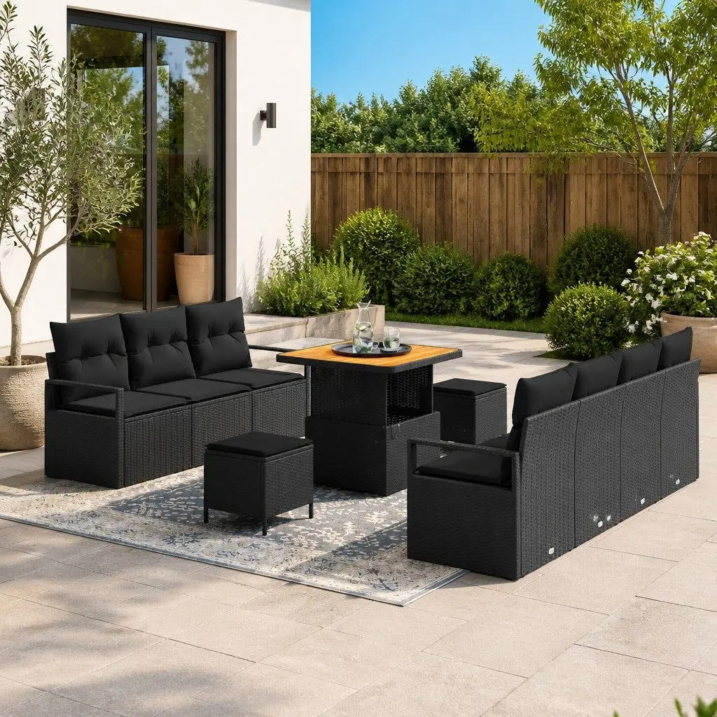 Outdoor 10-Piece Garden Sofa Set