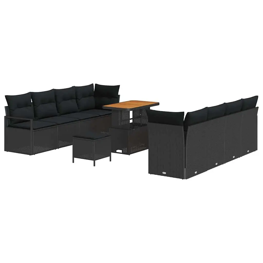 Outdoor Lounge with Storage and Cushion Set
