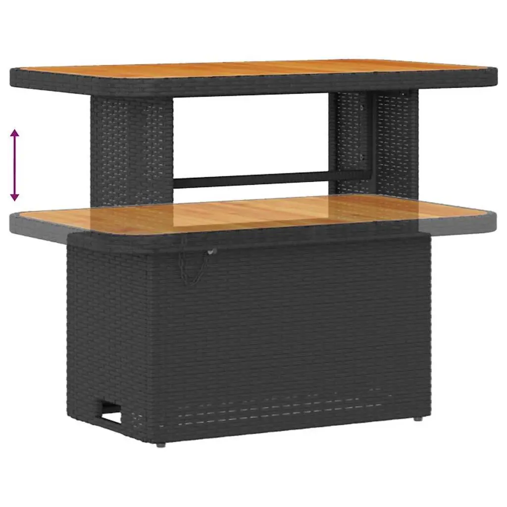 Outdoor Lounge with Storage and Cushion Set
