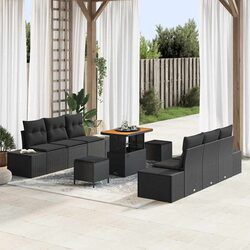 Your New Favorite 9-Piece Garden Sofa Set Awaits