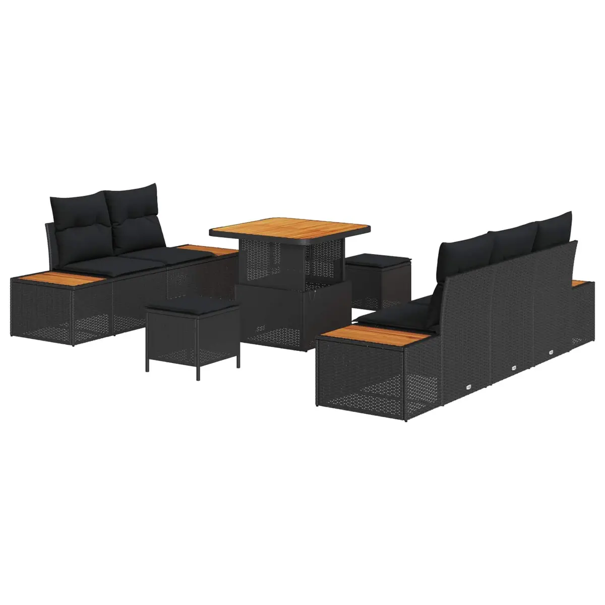 8-Piece Garden Sofa Set