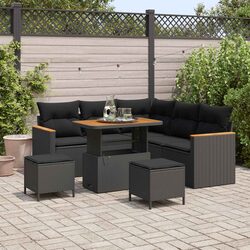Friendly 8-Piece Modular Sofa Set for Your Outdoor Fun