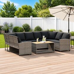 Your Friendly Garden Sofa with Cushions – Perfect for Outdoors