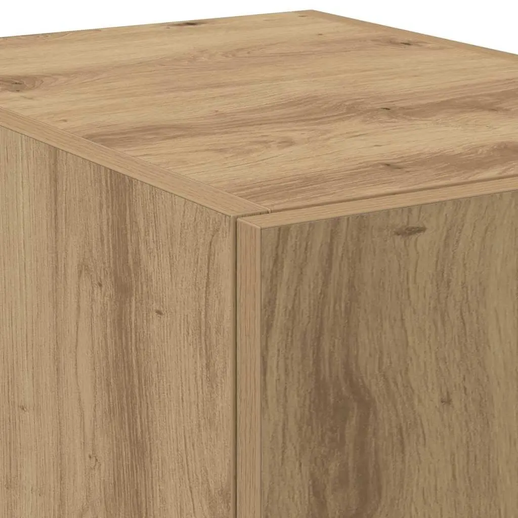 Highboard Engineered Wood Brown Cabinet Modern Minimalist 40 x 42.5 x 185 cm