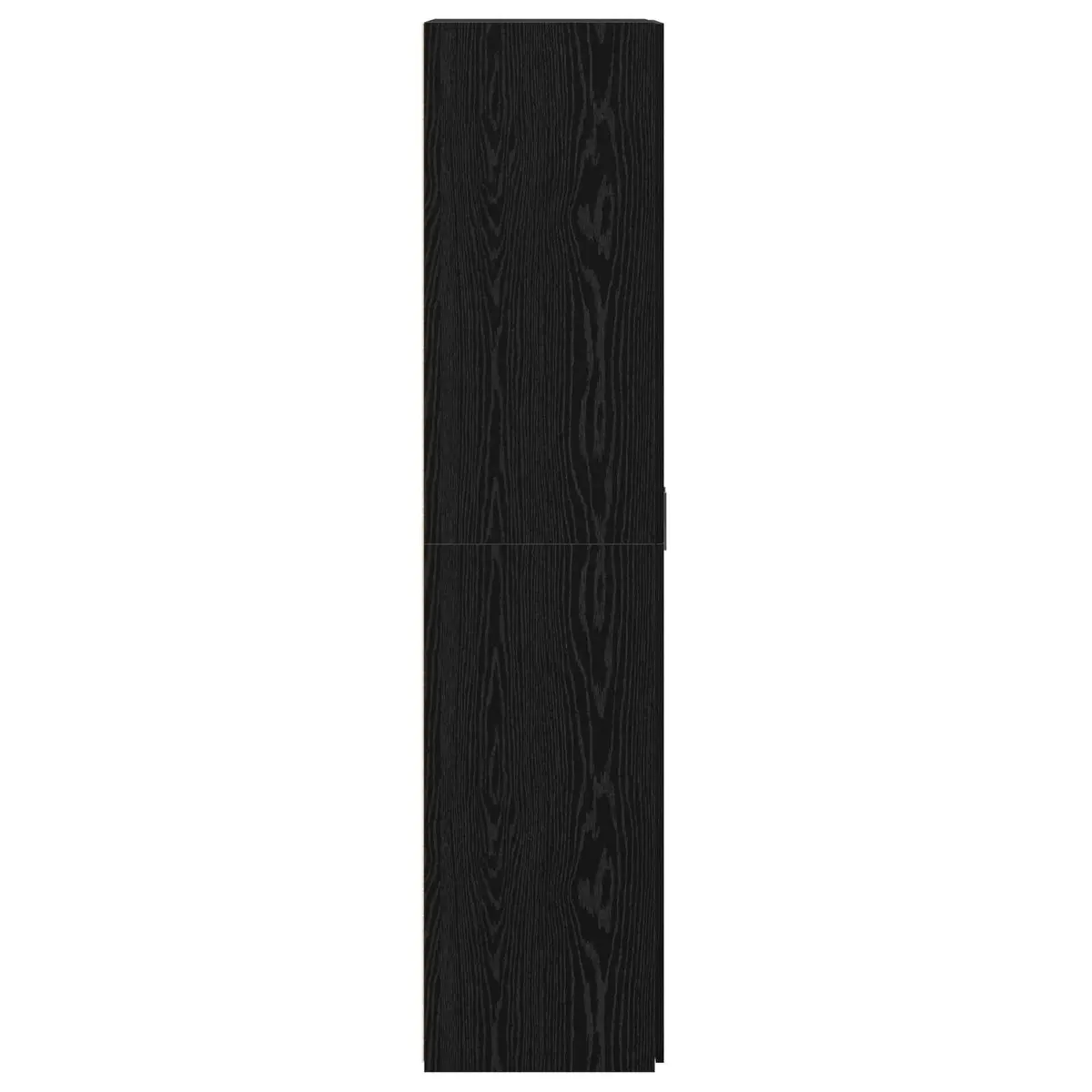 Highboard Buffet Cabinet Rustic Black Oak 70x42.5x185cm