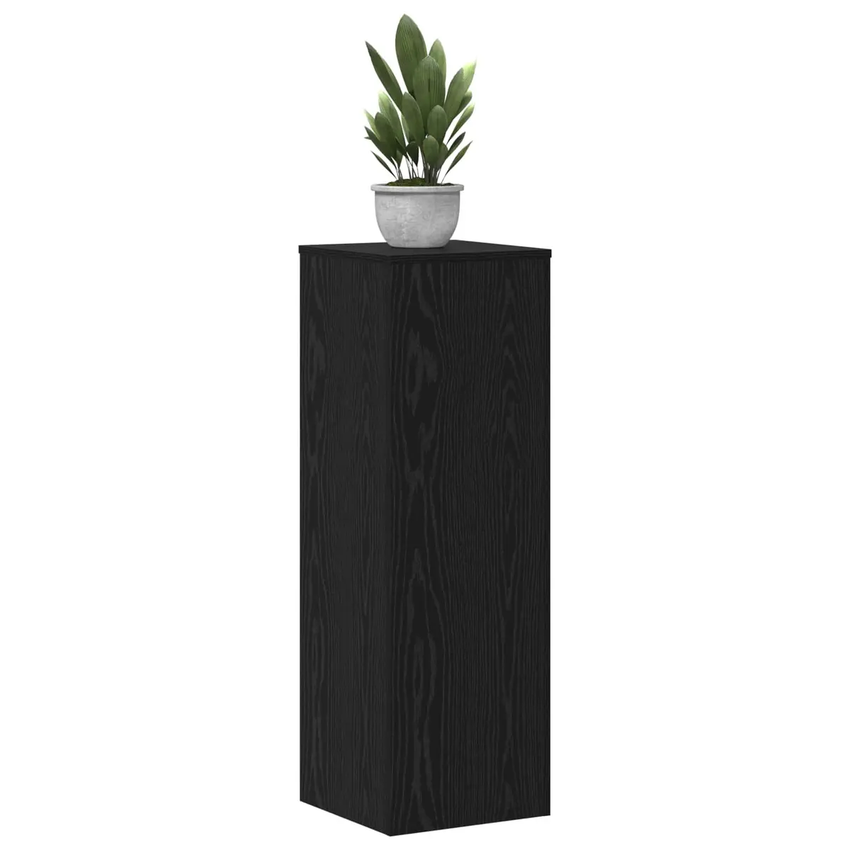 Plant Stand 2 Pieces Black 33 x 33 x 100 cm Indoor Outdoor
