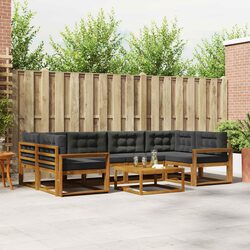 Friendly 7-Piece Outdoor Sofa Set for Your Garden