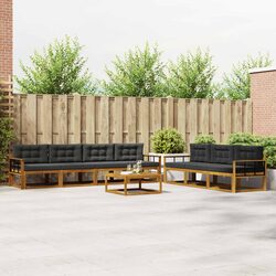 Create a Cozy Outdoor Space with This 8-Piece Sofa Set