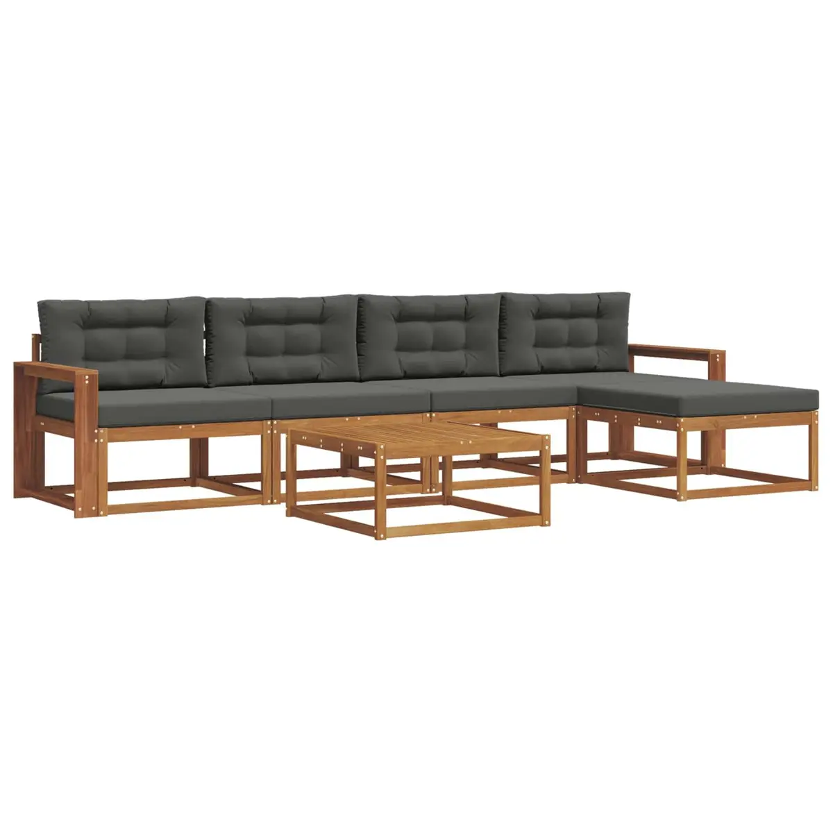 6-Piece Outdoor Sectional Sofa Set