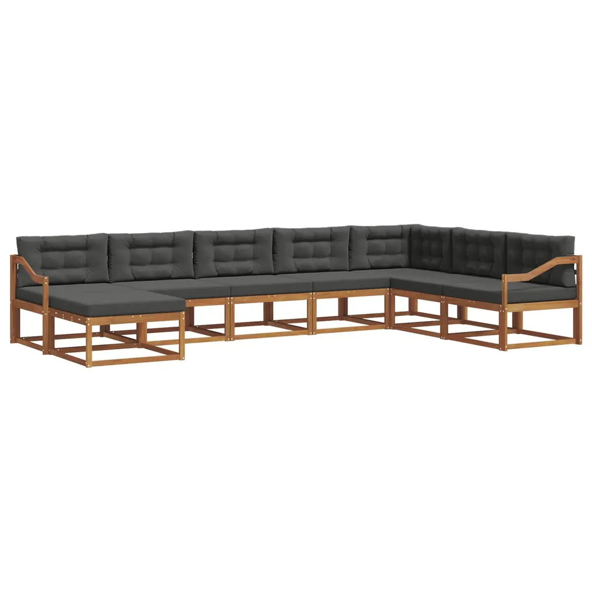8-Piece Outdoor Sectional Sofa Set